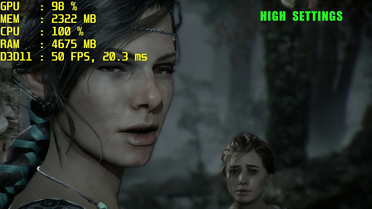 GTX 1650 A Plague Tale Innocence Benchmark