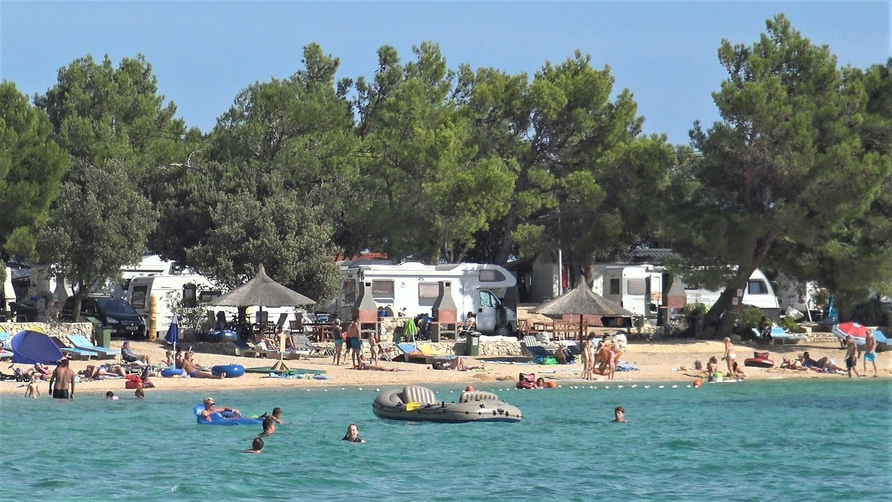 Camping Šimuni (Pag) Croatia 4K YouTube Camping Šimuni (Pag) Croatia 4K YouTube