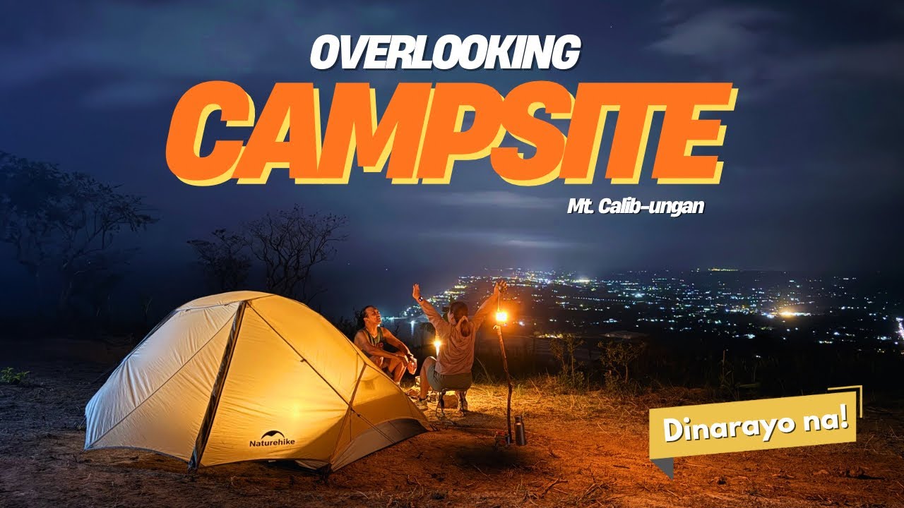 Overlooking Campsite with West Philippines Sea View | Mt. Calib-ungan | Zambales | Commute