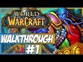 World Of Warcraft Walkthrough - Episode 1 - Character Creation!