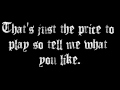 Avenged Sevenfold - Doing Time Lyrics HD