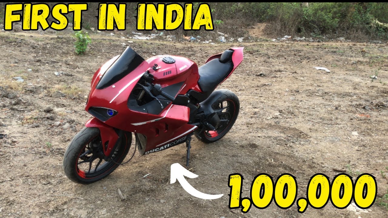First’s Making Pulsar Ns200 Converted Into Ducati panigale V4