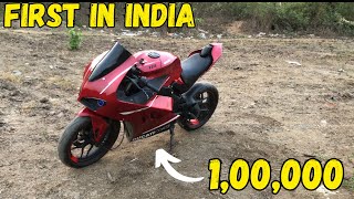 First’s Making Pulsar Ns200 Converted Into Ducati panigale V4