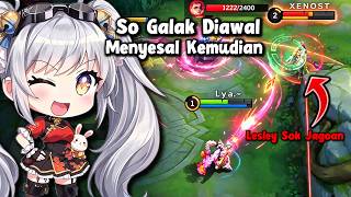 Lesley Terlalu Yakin Pistol Mainannya Kuat Melawan Layla 1vs1 ??