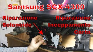 Видео Samsung SCX-4300 • Riparazione Sistema di Pick-up Carta (автор: ADCSFXworks)