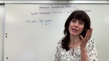 Pressure Conversion Practice Part I