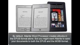 Atlantis Word Processor. Creating eBooks (Part 9). Converting to Kindle