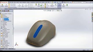 modelling a mouse  | solidworks surfacing  tutorial  | solidworks  models