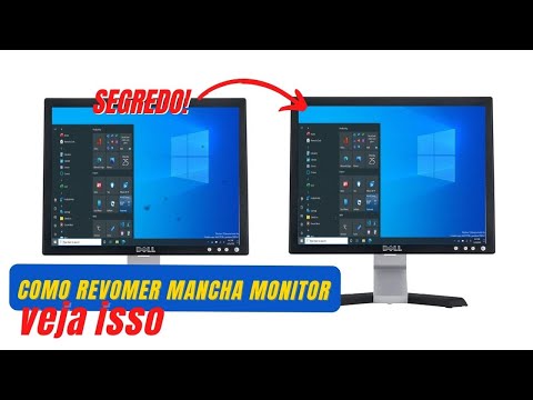 Vídeo: Como corrigir manchas no monitor?