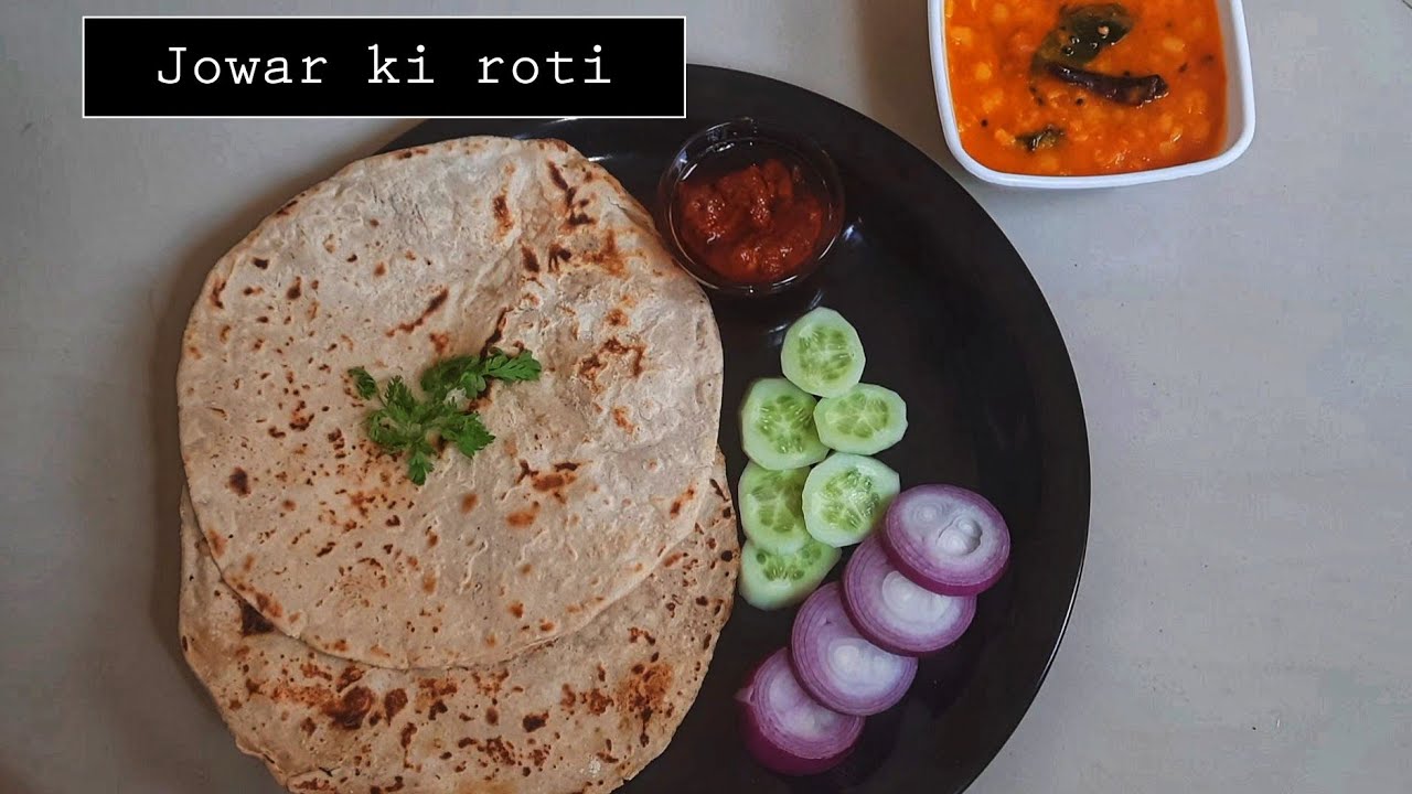 How to make soft jowar roti| Healthy Gluten free recipe |jowar ki roti ...
