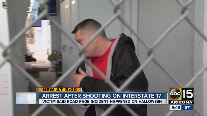 Arrest made after road rage shooting on I-17