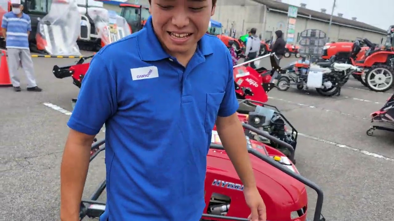 農協の展示会にいきました