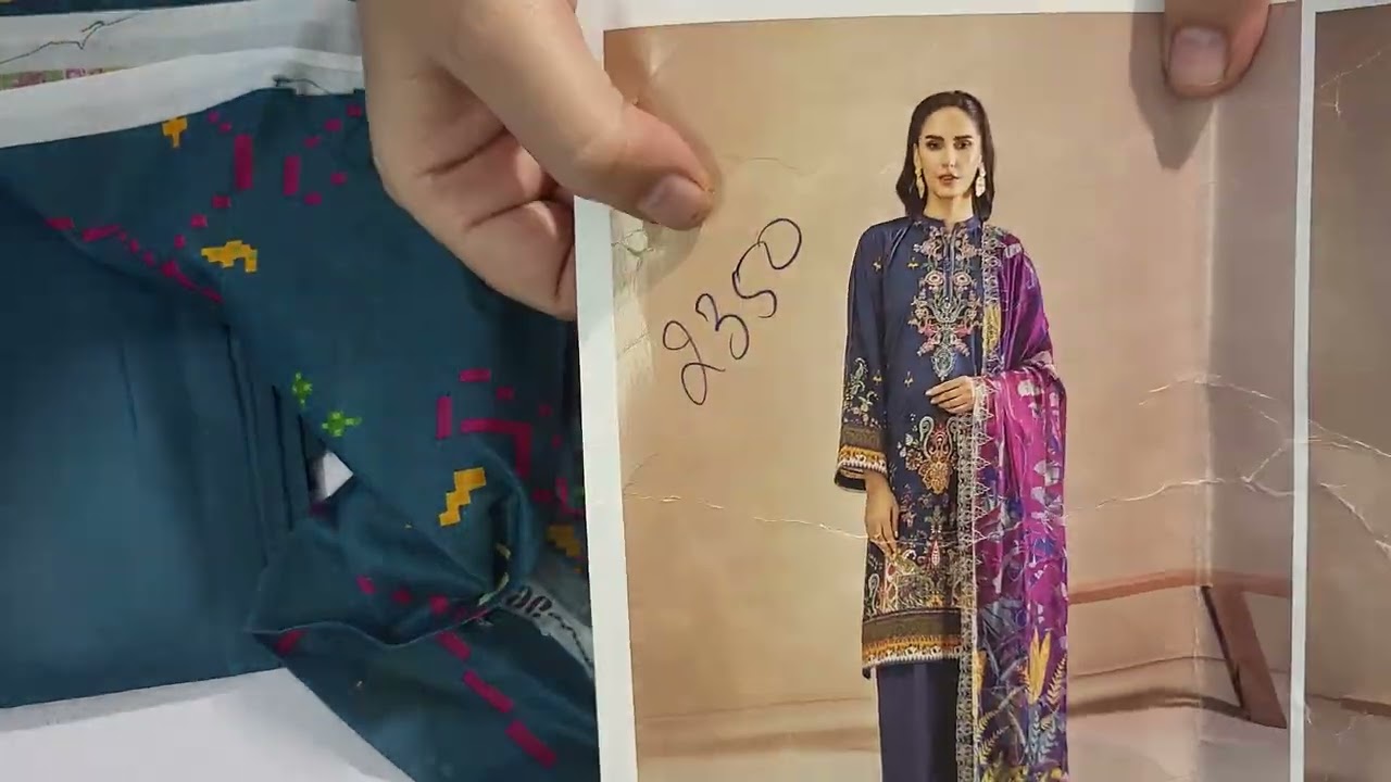 💯 Original pakistani suits from tawakkal riwayat ramsha khadi and big brands.7995319085