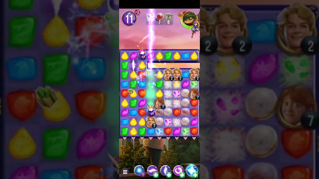 Harry Potter: Puzzles & Spells level 2218 no boosters