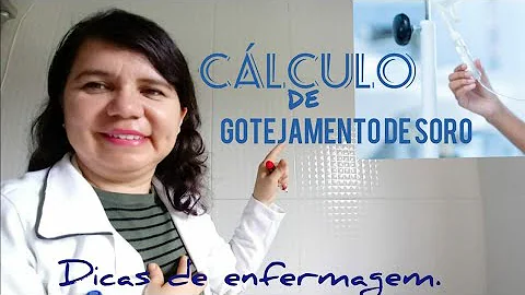 Como saber a velocidade do soro?