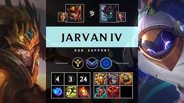 Jarvan IV Support vs Maokai - EUW Diamond Patch 25.13
