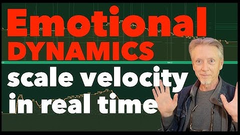 Logic Pro - quickly assign a fader to change Velocity in real time for Dynamic Expression