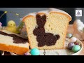 Пасхальный КЕКС - сюрприз с Кроликом внутри! Песочный, вкусный и очень красивый!