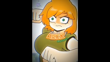 Alex vs F.Steve #silpaeja #sakuram #lure43 #minecraftanime #minecraftanimation #vsedit #edit