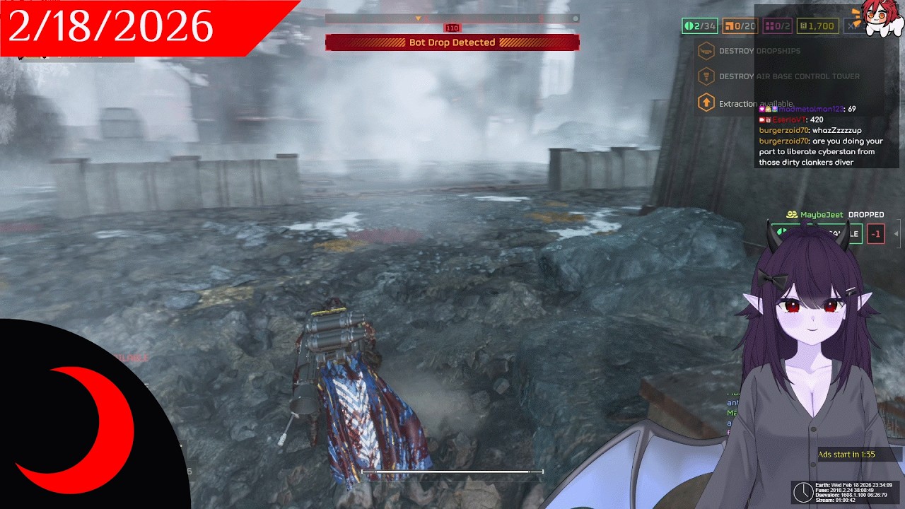 [Feb 18, 2026] Helldivers 2 With Ant