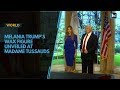 US first lady Melania Trump's wax figure unveiled at Madame Tussauds