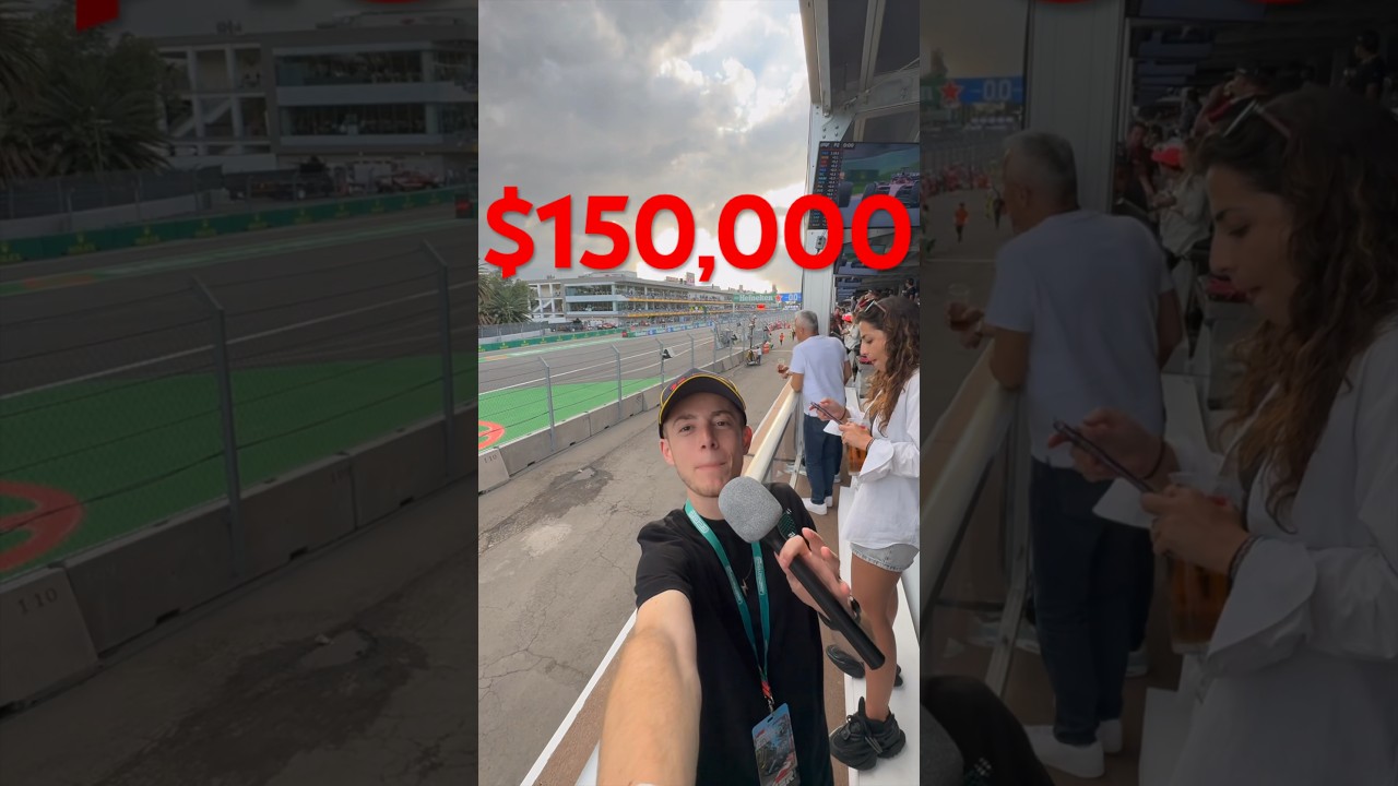 Asi es el mejor boleto de F1 en M&eacute;xico 🇲🇽