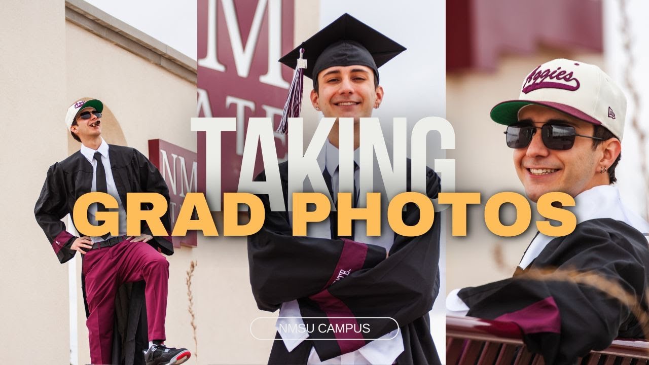 How To Take Graduation Photos - YouTube