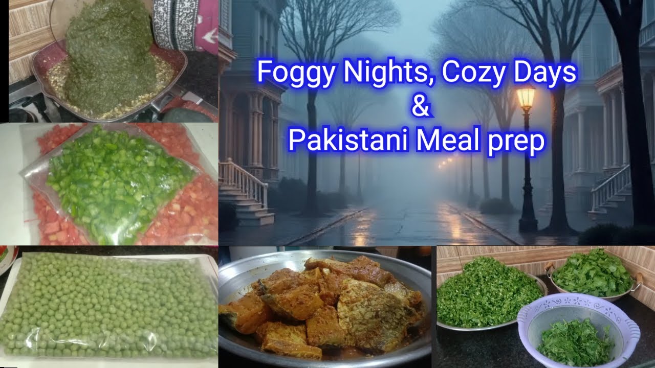 Made Saag for the first time || Easy saag recipe for beginners || weekly food preparations ❤️