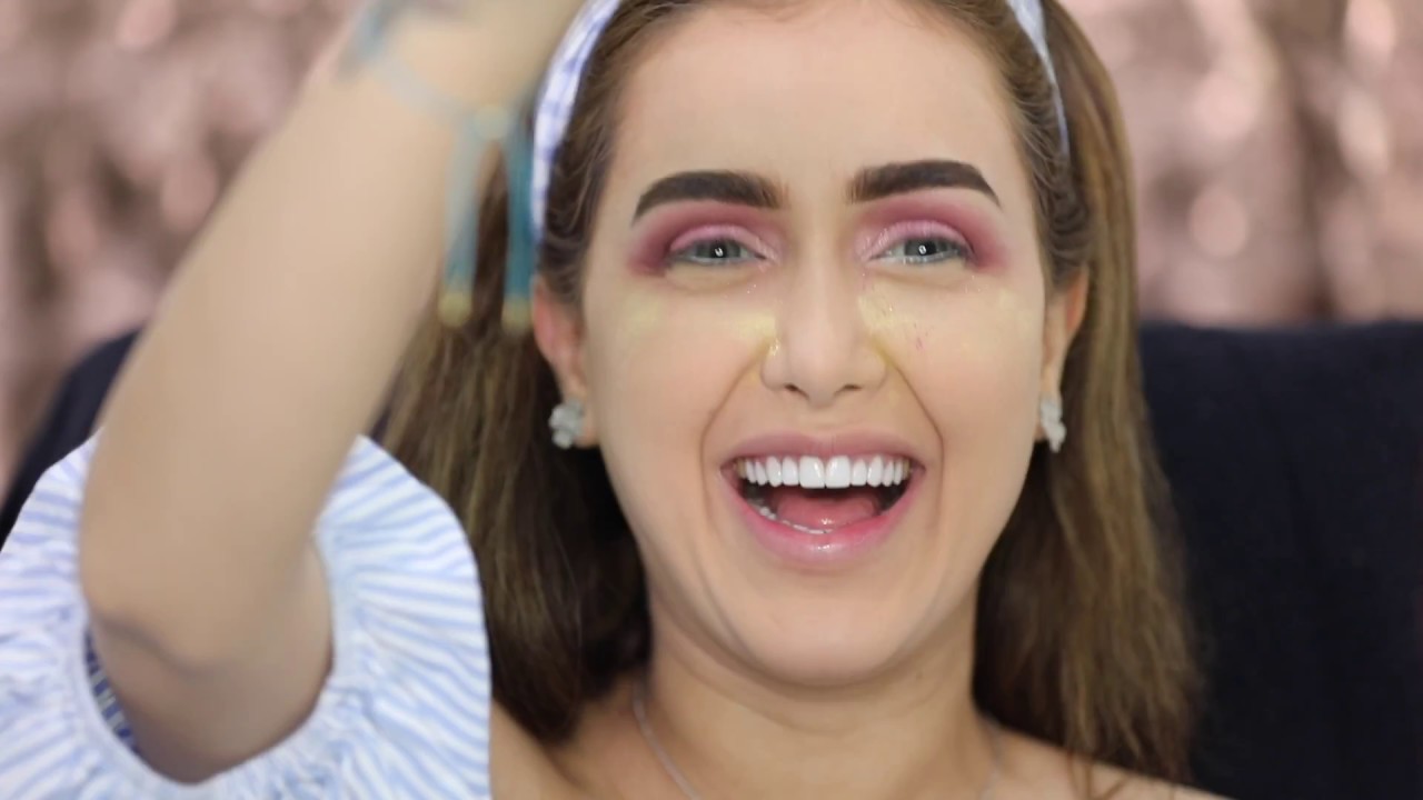 Bride Makeup Tutorial PINK Eyeshadow | تتوريال مكياج عروس شدو وردي