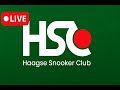 HSC Snooker Teamcompetitie 31/01/2026