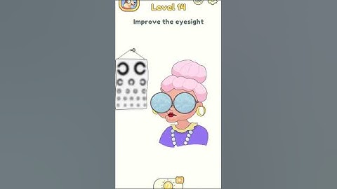 Improve the eyesight | DOP 2 Level 14 | Funny Puzzle Solution #shorts