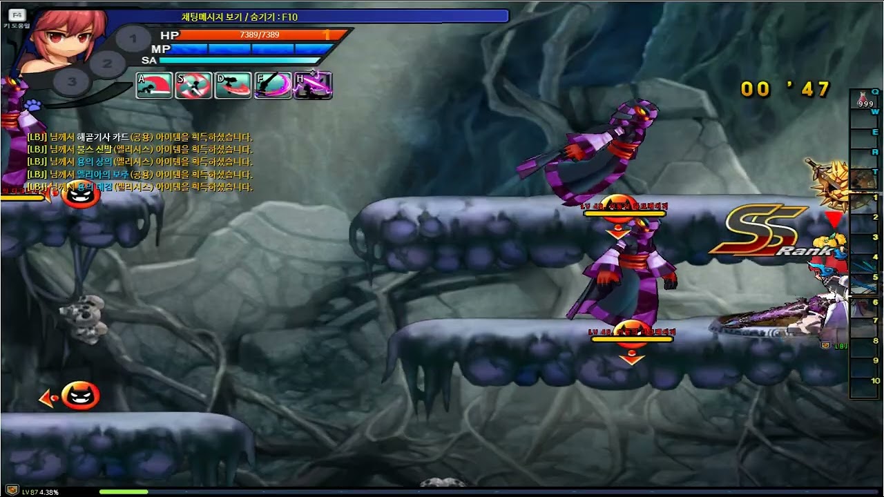 카스툴 유적지 하층 1인 클리어