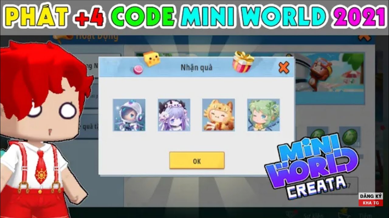 4 codigos nuevos 2022 mini world creata - YouTube