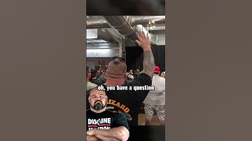 Eddie Hall Interupts Brians Shaws Fan Questions #brianshaw