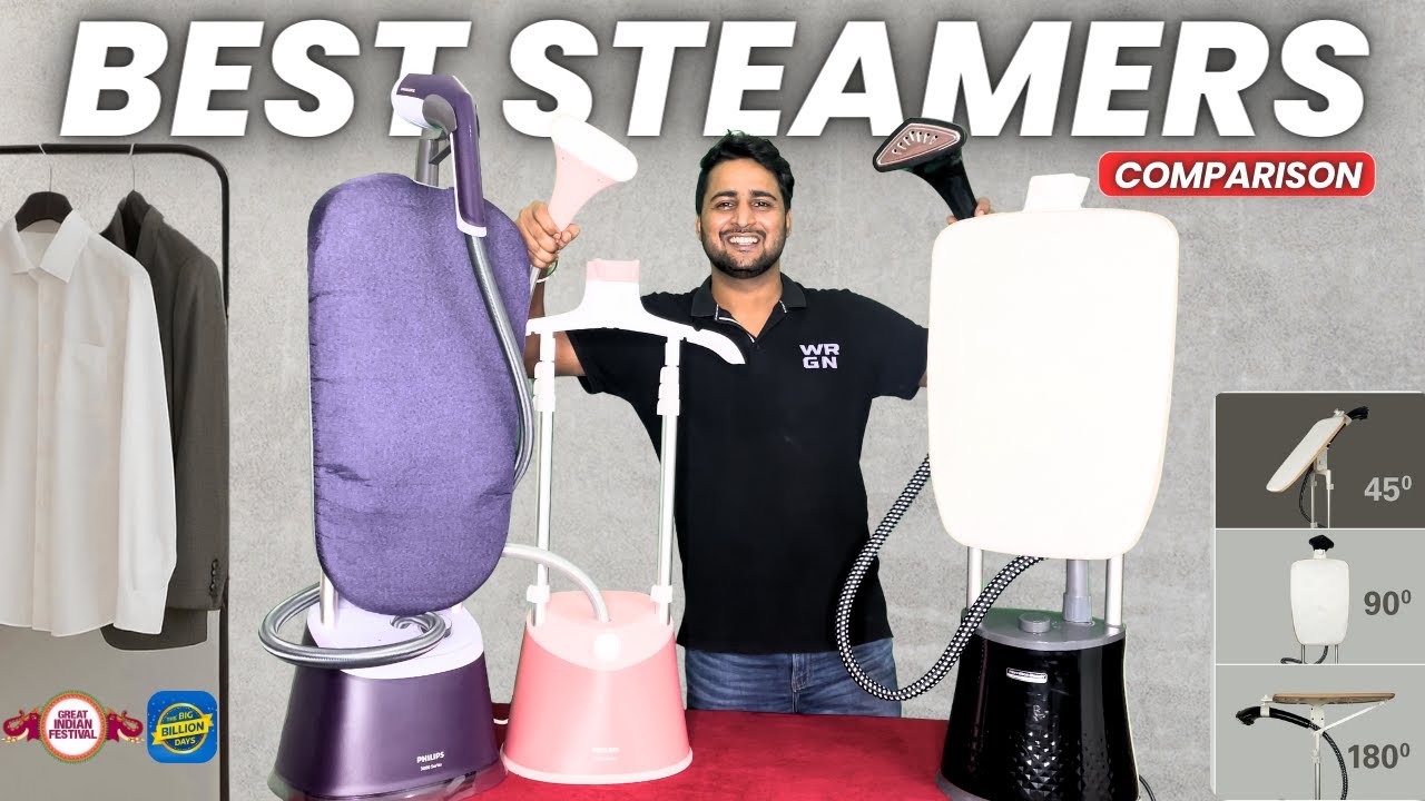 Best Garment Steamer in India 2025 | Upright Steamers Comparison 🔍