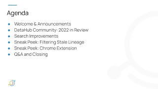 DataHub Town Hall - 2022 in Review