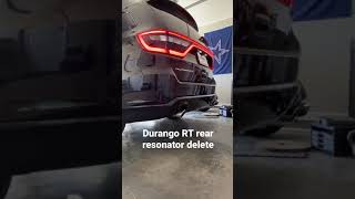 Celebrity 2021 Durango RT rear resonator delete Wealth