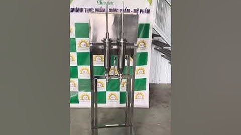 Máy chiết rót rượu vang 2 vòi thủ công | Cơ khí chế tạo Miền Bắc