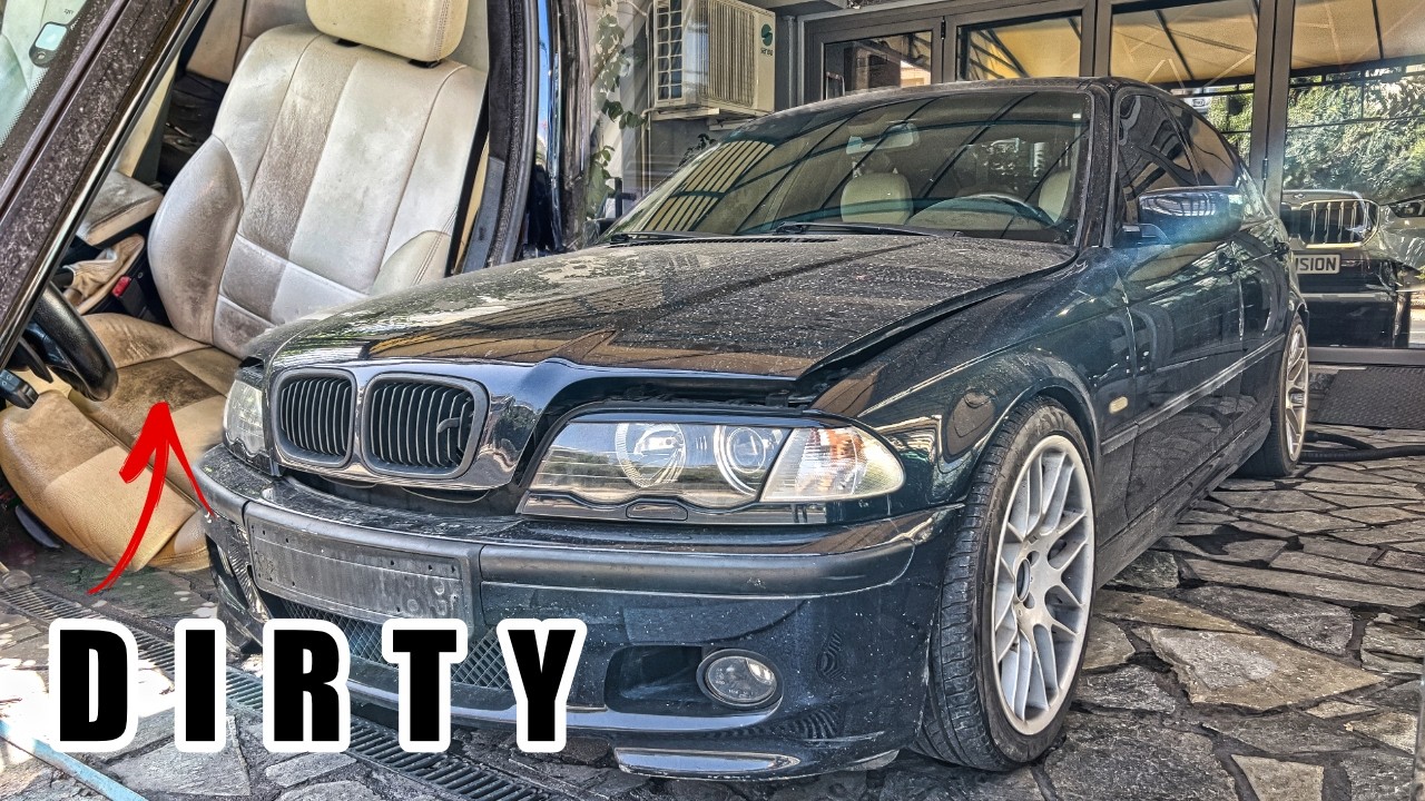 Detailing the Dirtiest BMW E46 ''M3'' Drift Beater - Interior & Exterior Deep Clean - Auto Detailing