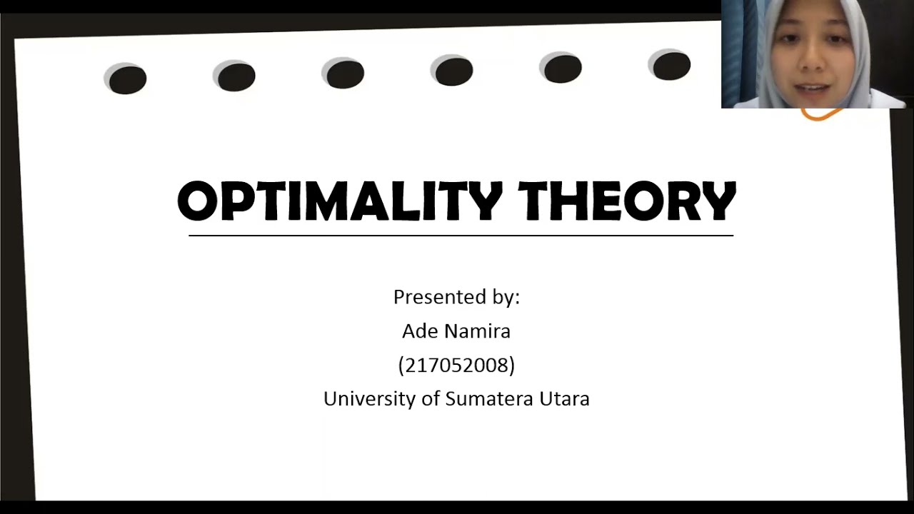 Optimality Theory in Generative Phonology