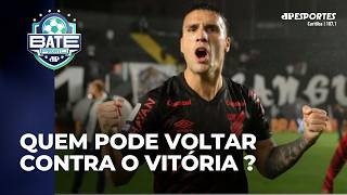 Esquivel e Benavídez treinam e podem reforçar Athletico contra o Vitória