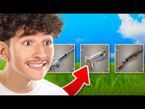 Faire TOP 1 uniquement avec des armes de rareté GRIS (c’est les pires armes du jeu ptdr..)