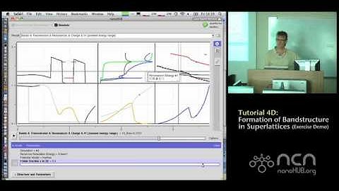 Tutorial 4d: Formation of Bandstructure in Finite Superlattices (Exercise Demo)