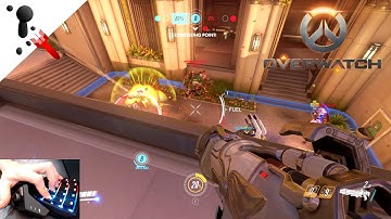 Overwatch Pharah play with Razer OrbWeaver Chroma