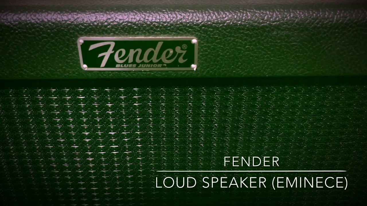 Fender Loud Speaker (Eminece) vs Jensen C12K8 with Fender Blues JR