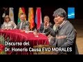 Discurso EVO MORALES - Dr. Honoris Causa UNER