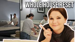 WHOLE HOUSE RESET WITH ME | deep cleaning & organizing motivation