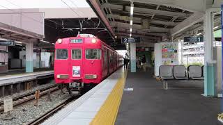 7053C列車  普通 金山行  名鉄6000系6008F④ 岐阜まち歩きキャンペーン系統板付　神宮前駅 発車