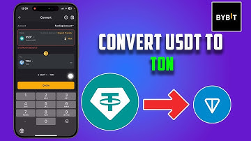 Ton Bybit Convert USDT dollars to ton | How to convert USDT into ton | convert your Bybit tokens