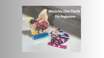Memory Dex Cards for Beginners @ScrapDiva29 @kscraft1652